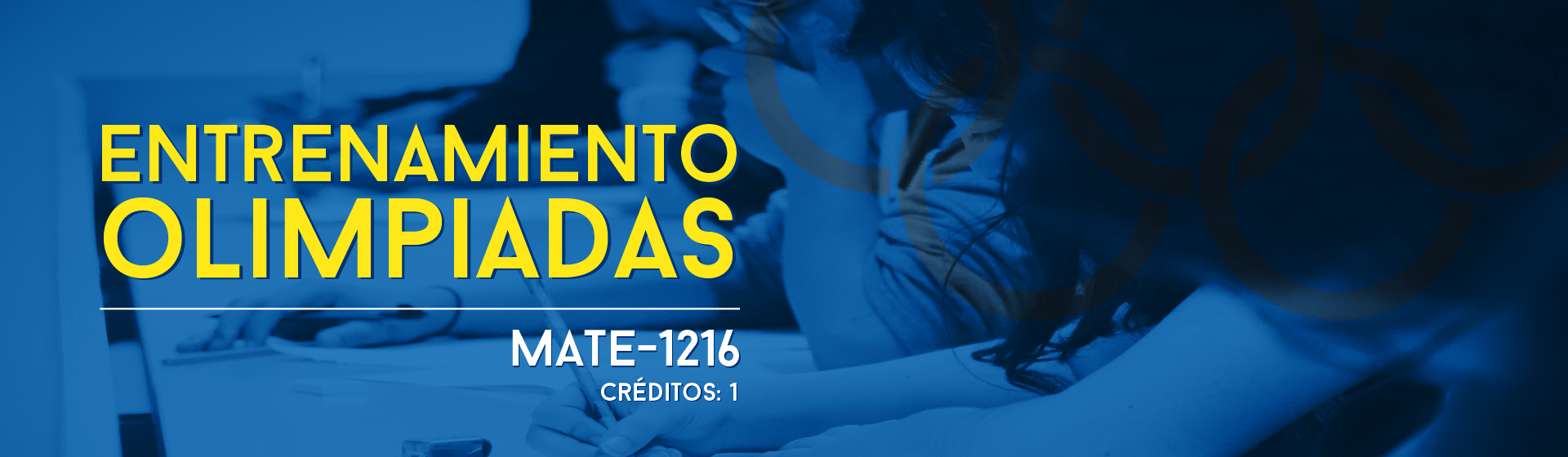 Curso Olimpiadas Matemáticas Uniandes